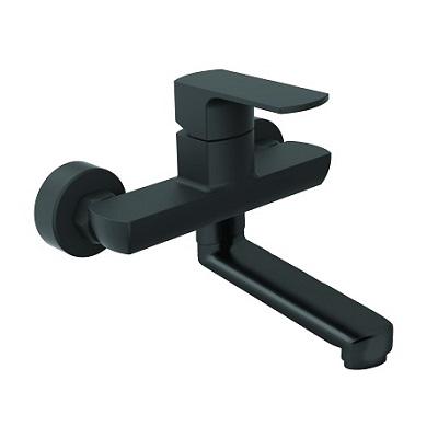 Miješalica za sudoper  Black, zidna, izljev 200 mm